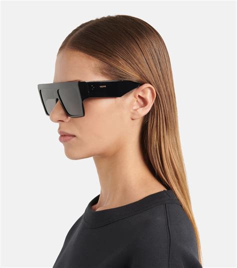 celine audrey sunglasses sizes|Celine sunglasses flat top.